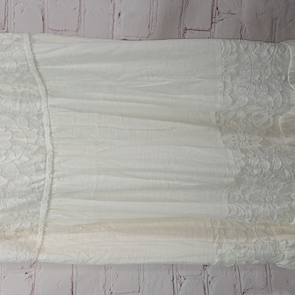 Lane Bryant Festi Eyelet & Gauze Midi Dress Womens Size 18/20 NWT - Picture 4 of 12